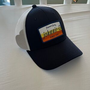 Johnnie-O Navy, Sunrise Trucker Hat Snap back 🌅🌅